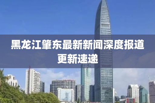黑龍江肇東最新新聞深度報(bào)道更新速遞