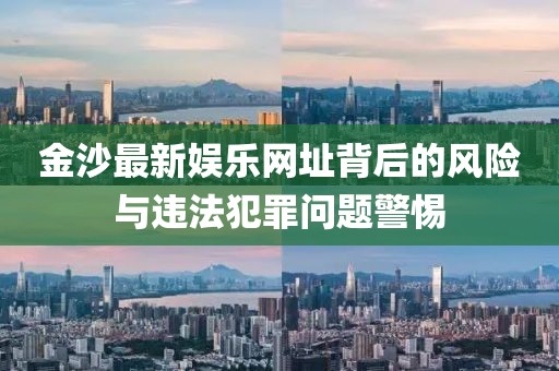 金沙最新娛樂(lè)網(wǎng)址背后的風(fēng)險(xiǎn)與違法犯罪問(wèn)題警惕