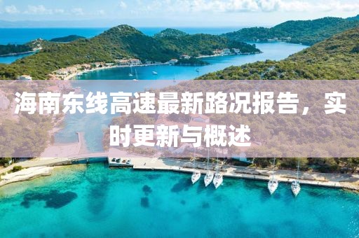 海南東線高速最新路況報告,實時更新與概述