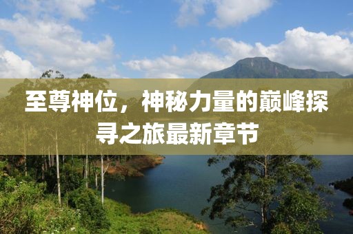 至尊神位,神秘力量的巔峰探尋之旅最新章節(jié)