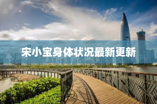 宋小寶身體狀況最新更新