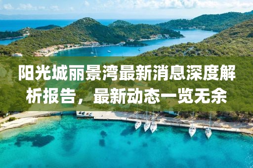 陽光城麗景灣最新消息深度解析報(bào)告,最新動(dòng)態(tài)一覽無余