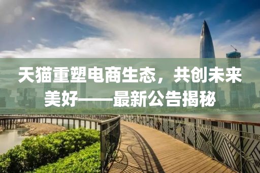 天貓重塑電商生態,共創未來美好——最新公告揭秘