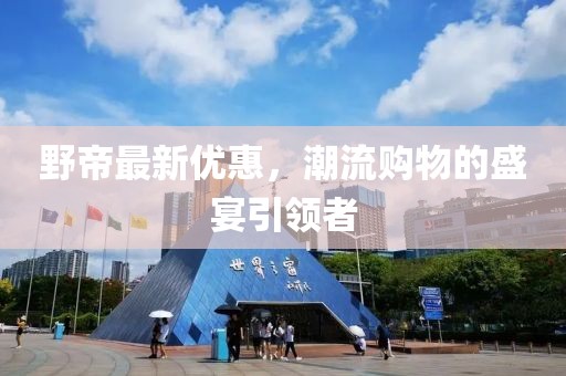 野帝最新優惠,潮流購物的盛宴引領者