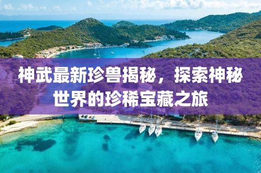 神武最新珍獸揭秘,探索神秘世界的珍稀寶藏之旅