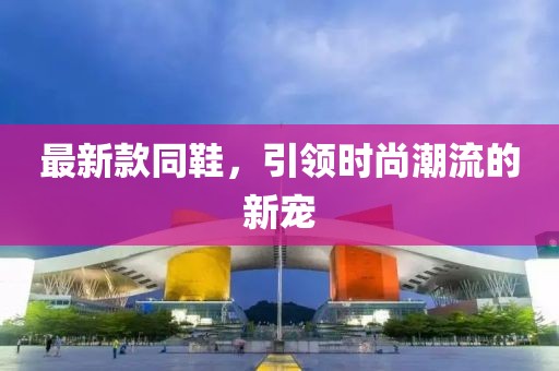 最新款同鞋,引領時尚潮流的新寵