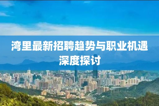 灣里最新招聘趨勢(shì)與職業(yè)機(jī)遇深度探討