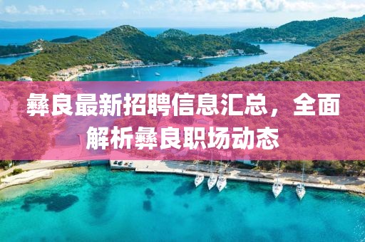 彝良最新招聘信息匯總,全面解析彝良職場動態(tài)