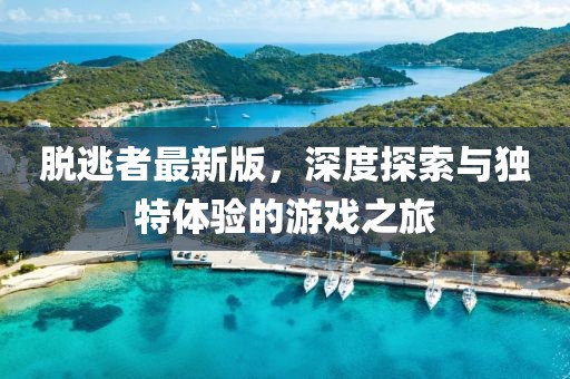 脫逃者最新版,深度探索與獨特體驗的游戲之旅