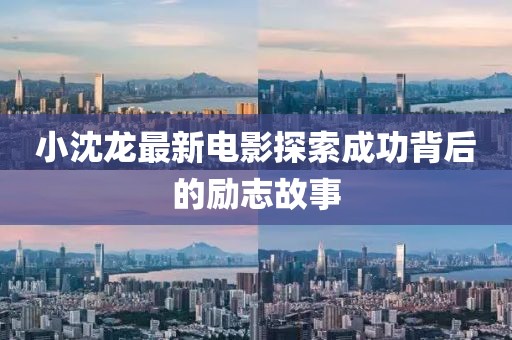 小沈龍最新電影探索成功背后的勵志故事