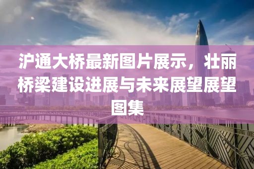 滬通大橋最新圖片展示，壯麗橋梁建設(shè)進(jìn)展與未來展望展望圖集