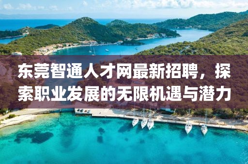 東莞智通人才網(wǎng)最新招聘,探索職業(yè)發(fā)展的無(wú)限機(jī)遇與潛力
