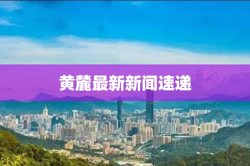 黃麓最新新聞速遞