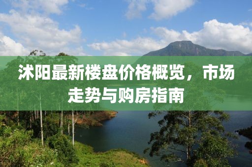 沭陽最新樓盤價格概覽,市場走勢與購房指南