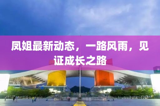 鳳姐最新動態,一路風雨,見證成長之路