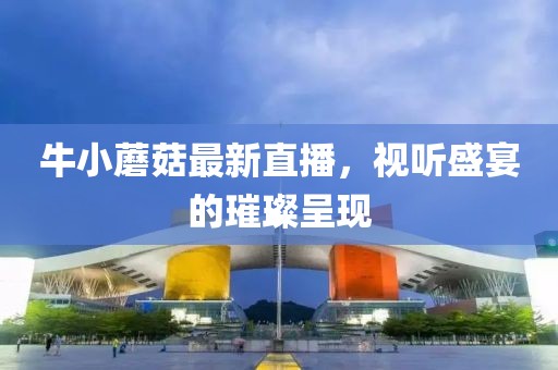 牛小蘑菇最新直播，視聽盛宴的璀璨呈現