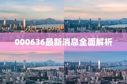 000636最新消息全面解析
