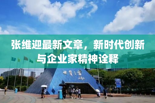 張維迎最新文章,新時代創(chuàng)新與企業(yè)家精神詮釋