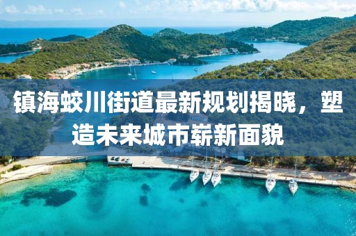 鎮海蛟川街道最新規劃揭曉,塑造未來城市嶄新面貌