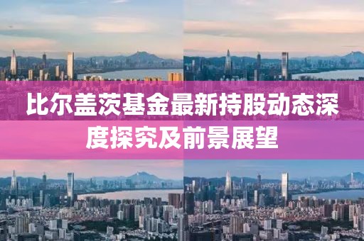比爾蓋茨基金最新持股動態深度探究及前景展望