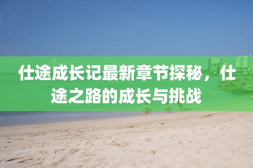 仕途成長記最新章節(jié)探秘,仕途之路的成長與挑戰(zhàn)
