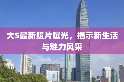 大S最新照片曝光,揭示新生活與魅力風采