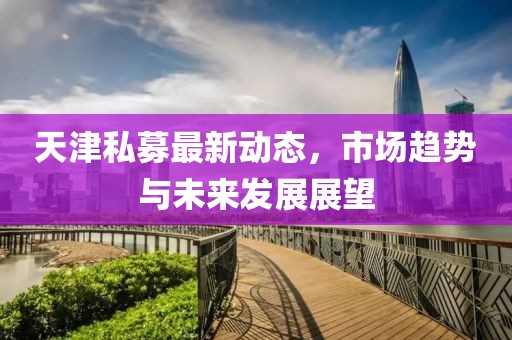 天津私募最新動態,市場趨勢與未來發展展望