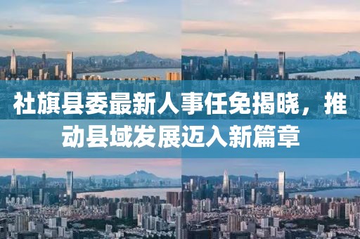 社旗縣委最新人事任免揭曉,推動縣域發展邁入新篇章