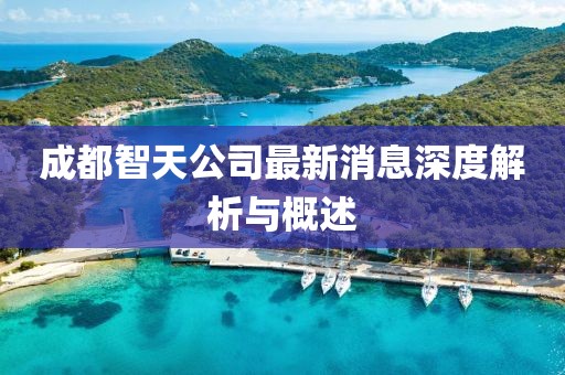 成都智天公司最新消息深度解析與概述