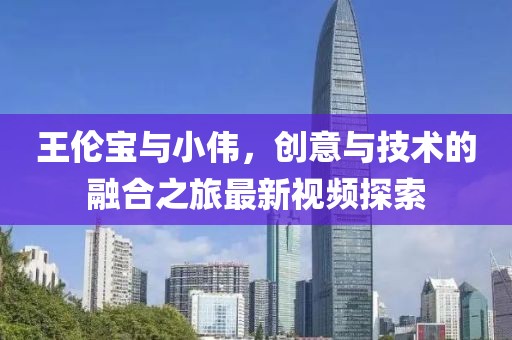王倫寶與小偉,創意與技術的融合之旅最新視頻探索