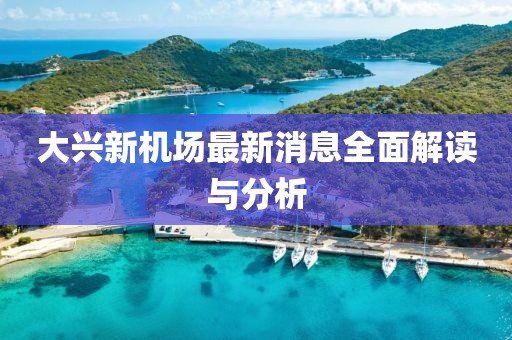 大興新機場最新消息全面解讀與分析