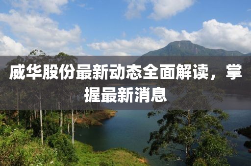 威華股份最新動態全面解讀,掌握最新消息