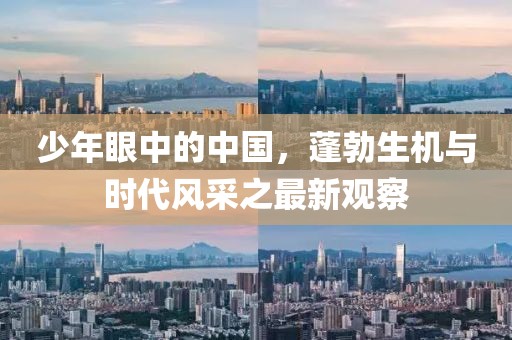 少年眼中的中國,蓬勃生機與時代風采之最新觀察