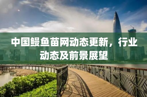 中國鰻魚苗網(wǎng)動態(tài)更新,行業(yè)動態(tài)及前景展望