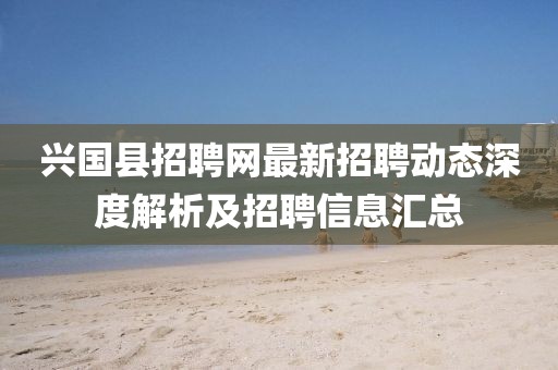 興國縣招聘網最新招聘動態深度解析及招聘信息匯總