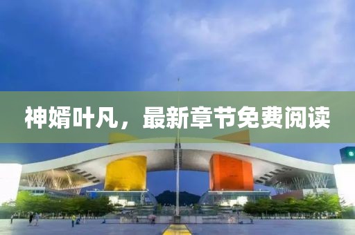 神婿葉凡,最新章節免費閱讀