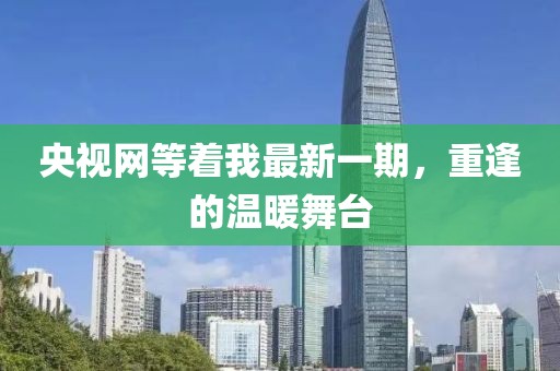 央視網等著我最新一期,重逢的溫暖舞臺