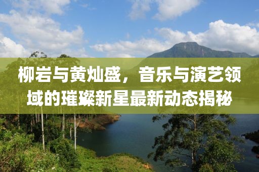 柳巖與黃燦盛,音樂與演藝領(lǐng)域的璀璨新星最新動態(tài)揭秘