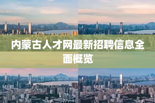 內蒙古人才網(wǎng)最新招聘信息全面概覽