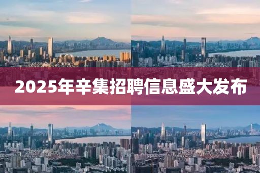 2025年辛集招聘信息盛大發布