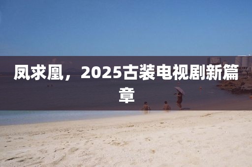 鳳求凰,2025古裝電視劇新篇章