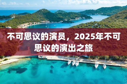 不可思議的演員,2025年不可思議的演出之旅
