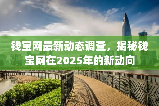 錢寶網(wǎng)最新動態(tài)調(diào)查,揭秘錢寶網(wǎng)在2025年的新動向