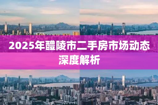 2025年醴陵市二手房市場動態深度解析