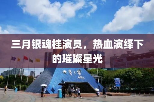 三月銀魂桂演員,熱血演繹下的璀璨星光