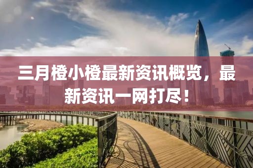三月橙小橙最新資訊概覽,最新資訊一網打盡!