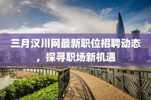 三月漢川網最新職位招聘動態，探尋職場新機遇
