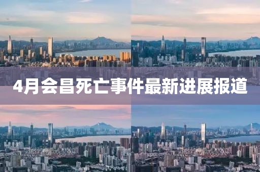 4月會昌死亡事件最新進展報道