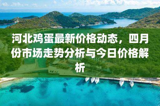 河北雞蛋最新價格動態(tài)，四月份市場走勢分析與今日價格解析