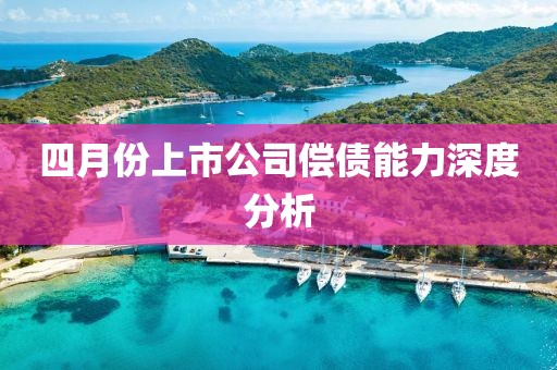 四月份上市公司償債能力深度分析